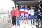 Le podium master homme run and bike